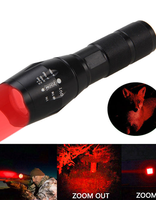Load image into Gallery viewer, Portable Mini Flashlight LED ZOOM Torch Hunting Zoomable Flashlight Torch Light
